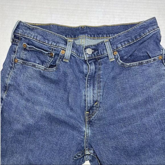 Levi's 505 Stretch Men's Blue Jeans - Picture 3 of 5